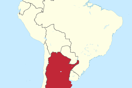Argentina Location Map