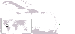 Barbados Location Map