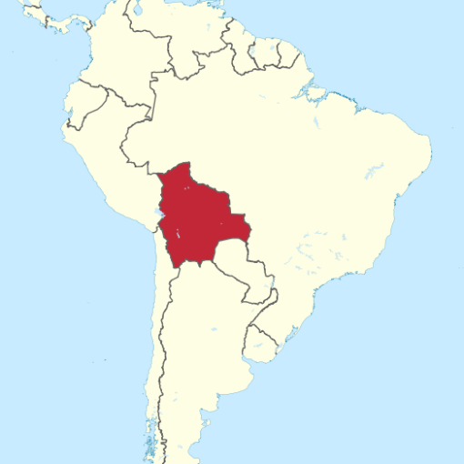 Bolivia Location Map