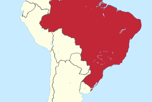 Brazil Location Map