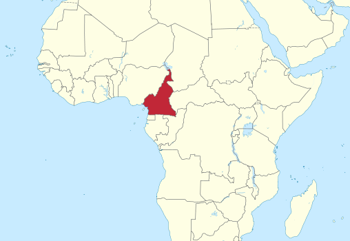 Cameroon Location Map