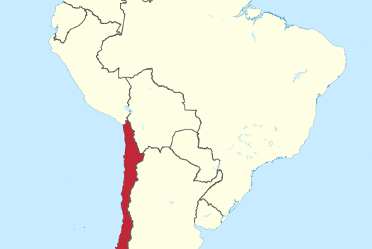 Chile Location Map