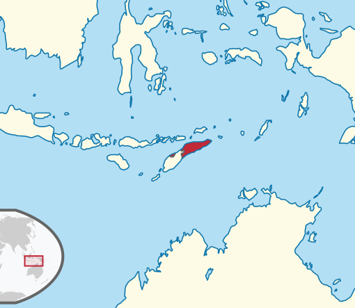 East Timor Location Map