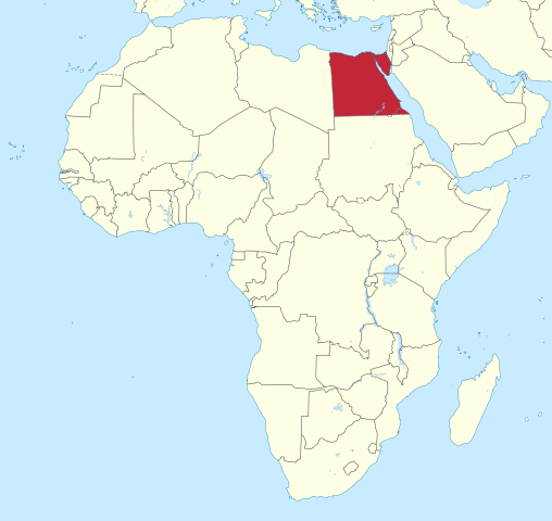 Egypt Location Map