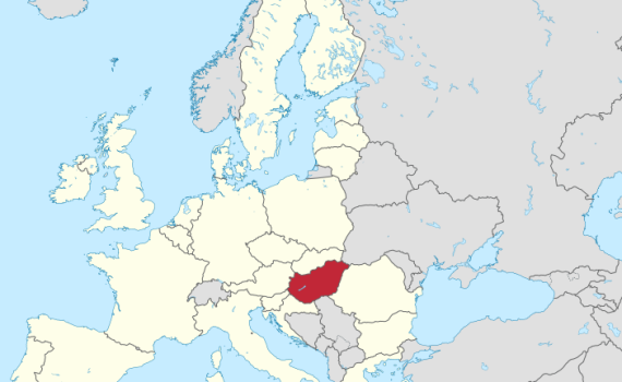 Hungary Location Map