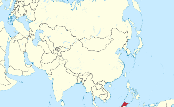 Malaysia Location Map
