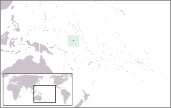 Nauru Location Map
