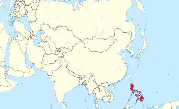 Philippines Location Map