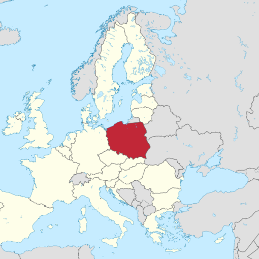 Poland Location Map
