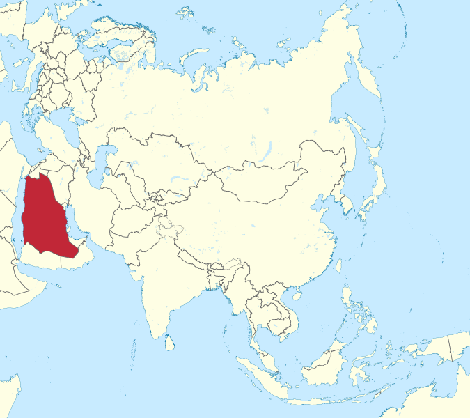 Saudi Arabia Location Map