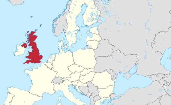 United Kingdom Location Map